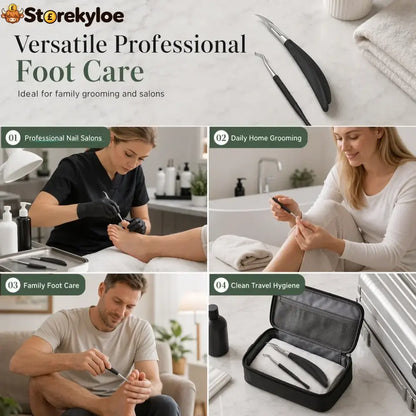 🦶 Limited-time 49% Off! ⚡ Stainless Steel Ingrown Toenail Clipper Set – Precise Sturdy Portable ✨