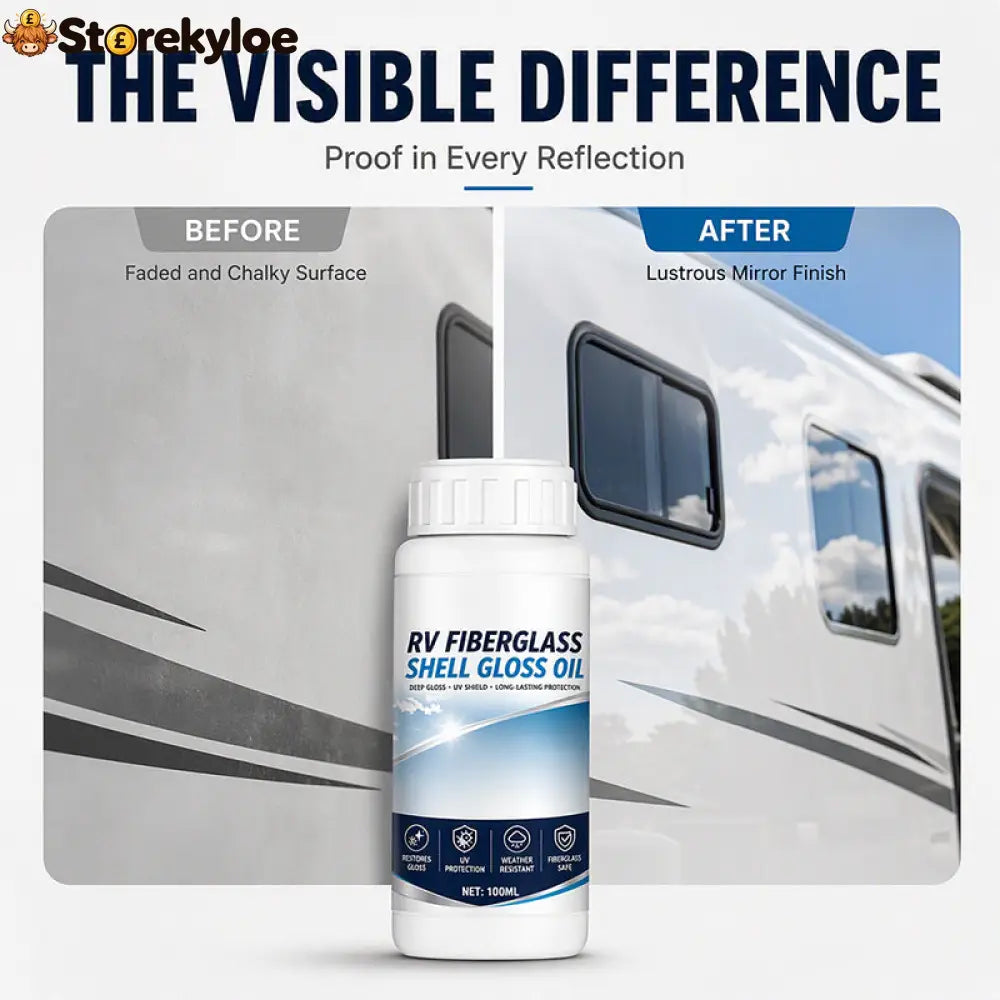 ⏳🔥LIMITED-TIME 50% OFF! ⏰RV Fiberglass Gloss Oil Shine Restorer🚐✨ - Hot sale