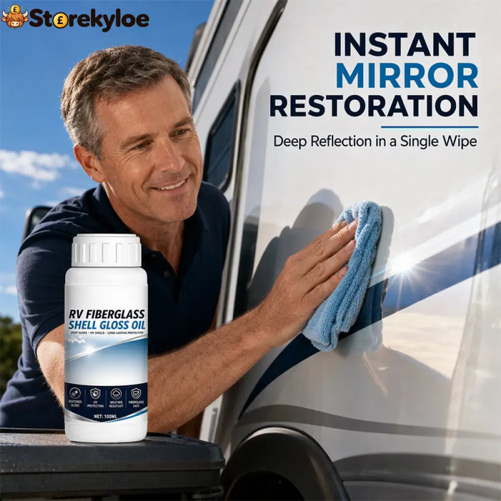 ⏳🔥LIMITED-TIME 50% OFF! ⏰RV Fiberglass Gloss Oil Shine Restorer🚐✨ - Hot sale