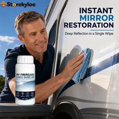 ⏳🔥LIMITED-TIME 50% OFF! ⏰RV Fiberglass Gloss Oil Shine Restorer🚐✨ - Hot sale