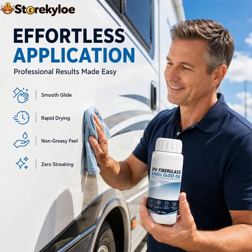 ⏳🔥LIMITED-TIME 50% OFF! ⏰RV Fiberglass Gloss Oil Shine Restorer🚐✨ - Hot sale