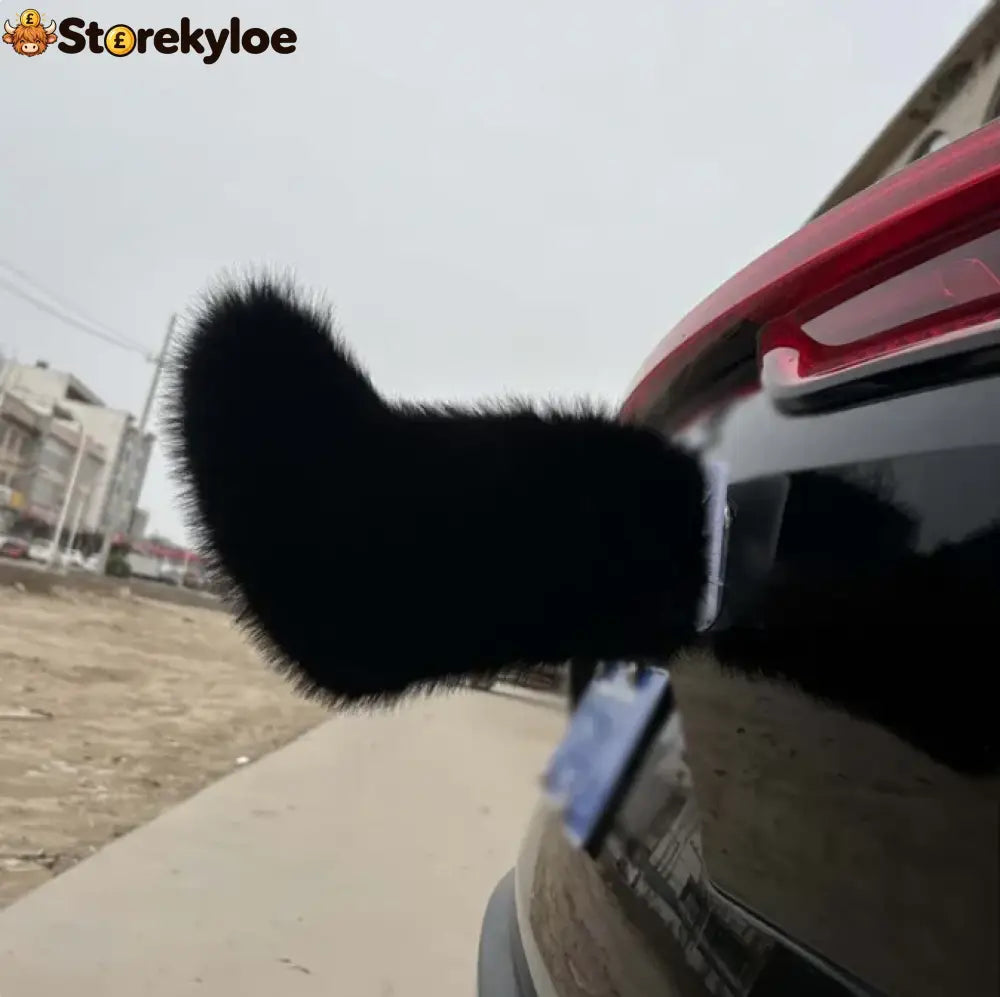 ⏳limited-time 🚗🐾 Remote Control Electric Car Tail – Make Your Car Stand Out - Black