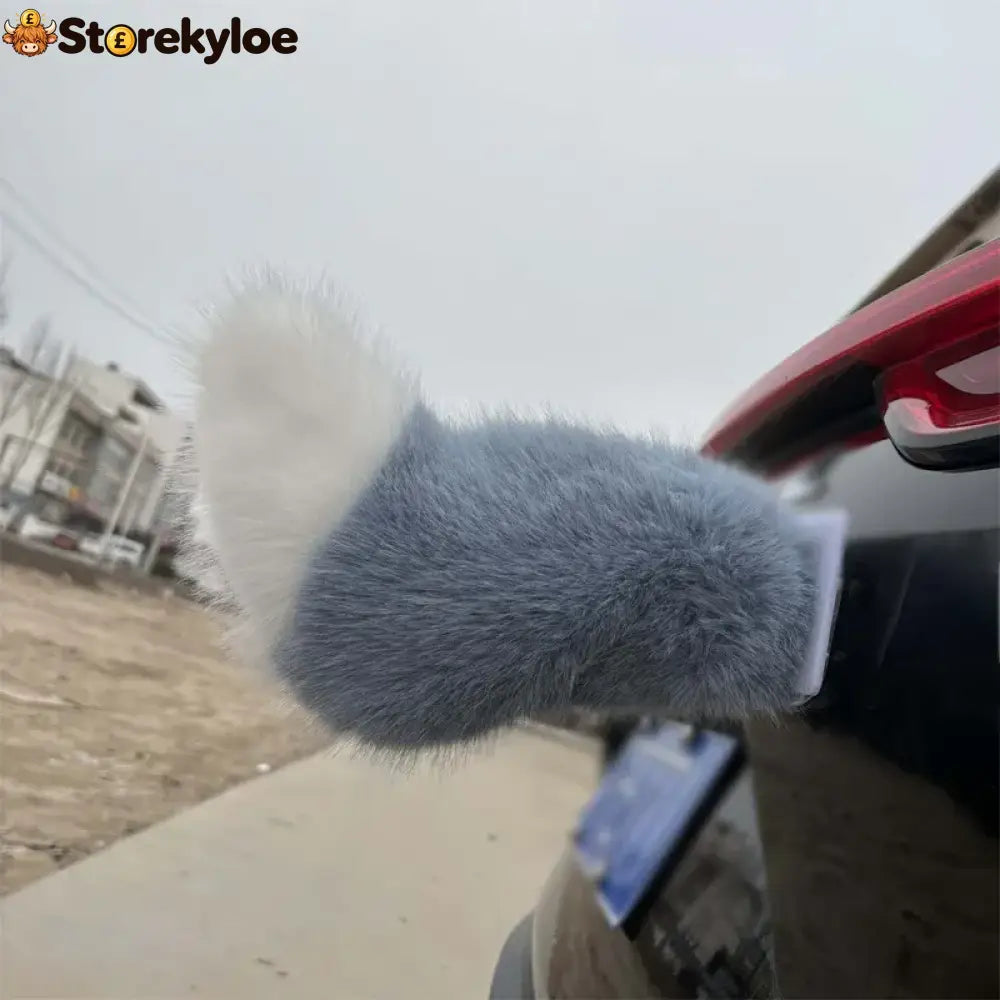 ⏳limited-time 🚗🐾 Remote Control Electric Car Tail – Make Your Car Stand Out - Blue-White