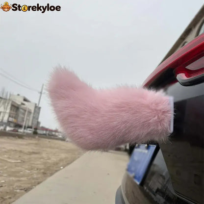 ⏳limited-time 🚗🐾 Remote Control Electric Car Tail – Make Your Car Stand Out - Pink