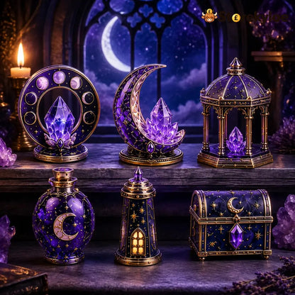 🏆Limited Time Sale 49% OFF🎄🔮Lunar Witch Advent Calendar 2026 – 24 Enchanted Crystal Miniatures for a Magical Moonlit