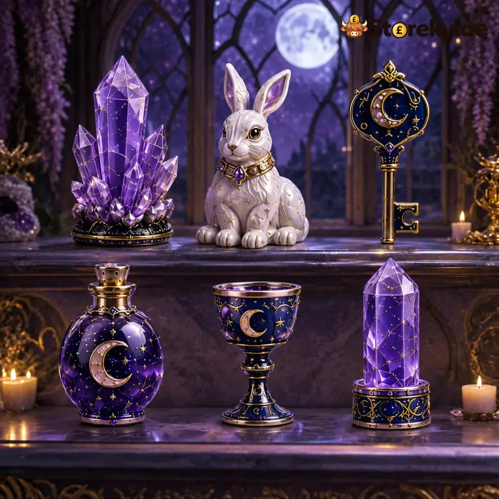 🏆Limited Time Sale 49% OFF🎄🔮Lunar Witch Advent Calendar 2026 – 24 Enchanted Crystal Miniatures for a Magical Moonlit