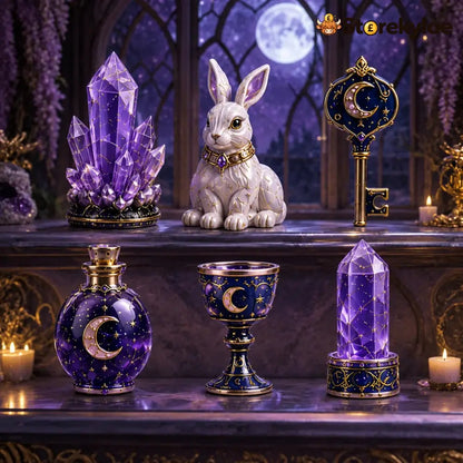 🏆Limited Time Sale 49% OFF🎄🔮Lunar Witch Advent Calendar 2026 – 24 Enchanted Crystal Miniatures for a Magical Moonlit