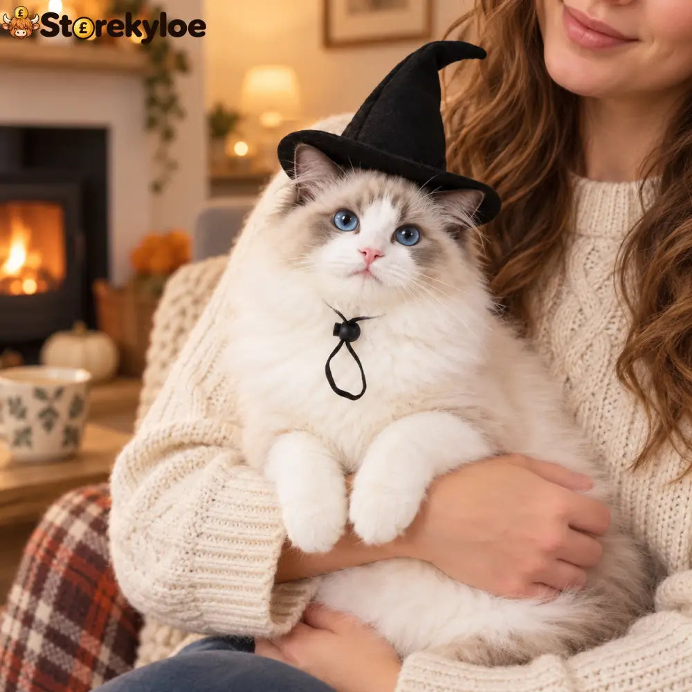 Little Hat. Big Witch Energy. 🐈‍⬛🖤
