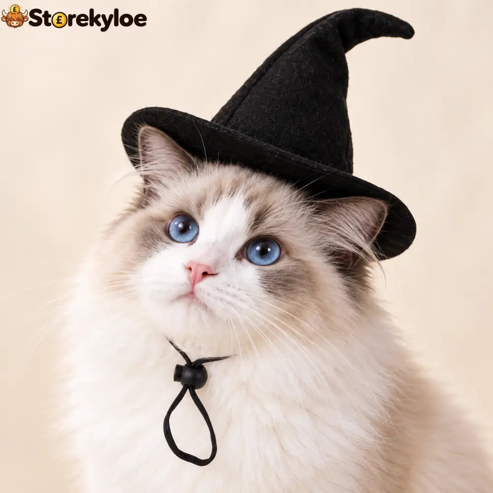 Little Hat. Big Witch Energy. 🐈‍⬛🖤