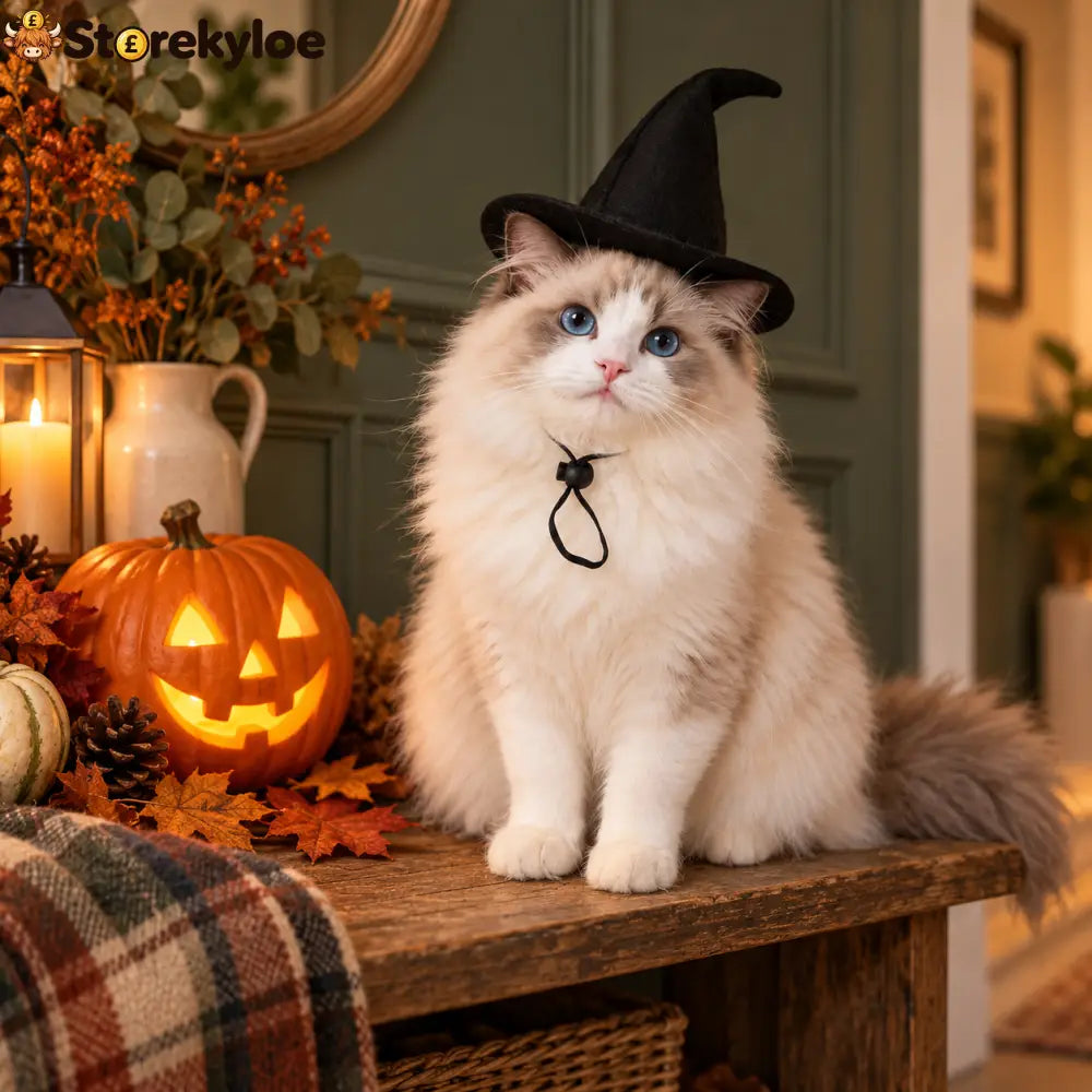 Little Hat. Big Witch Energy. 🐈‍⬛🖤