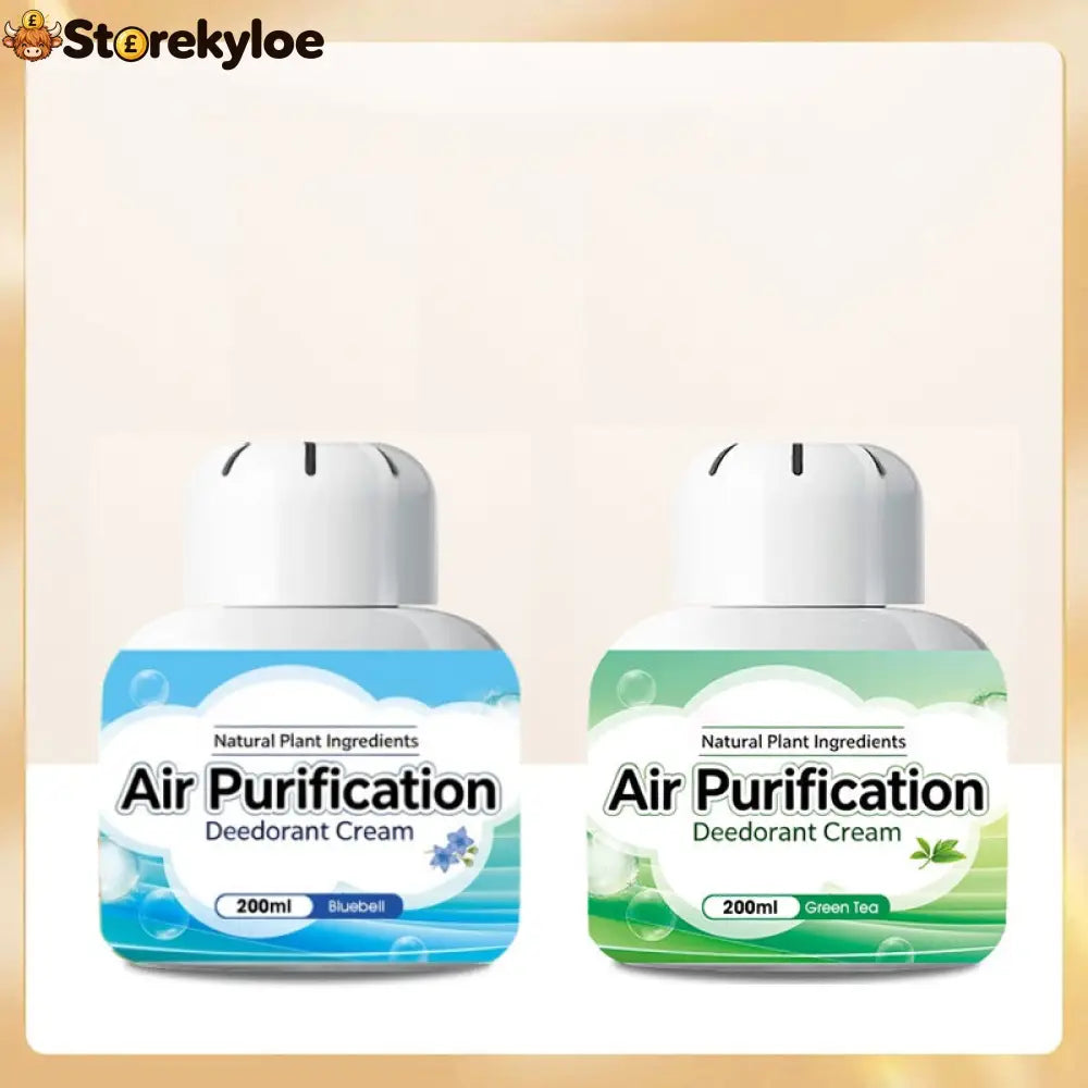 Long-Lasting Plant-Based Air Freshener Box - Green Tea + Blue Wind Chime - Tools & Gadgets
