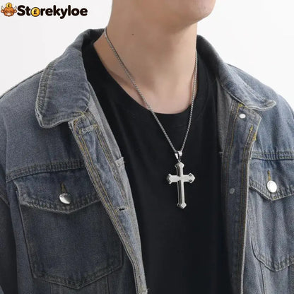 ✝️ Lord’s Prayer Cross Necklace