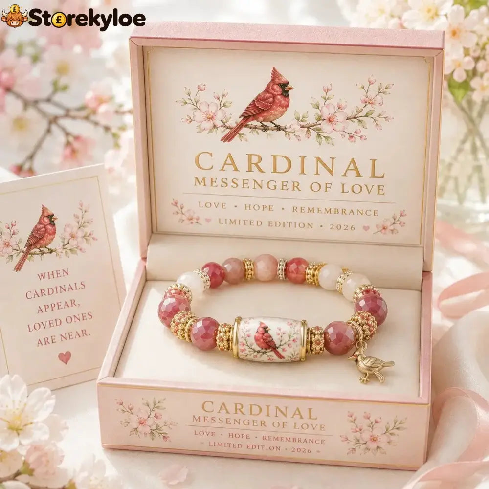 ❤ Love Remembrance & Cardinal Blessings 🕊️ | 2026 Limited Edition Bracelet
