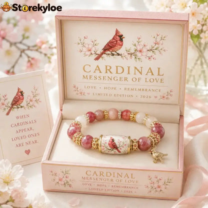 ❤ Love Remembrance & Cardinal Blessings 🕊️ | 2026 Limited Edition Bracelet