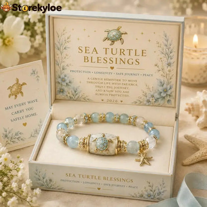 ❤ Love Remembrance & Cardinal Blessings 🕊️ | 2026 Limited Edition Bracelet - Sea Turtle