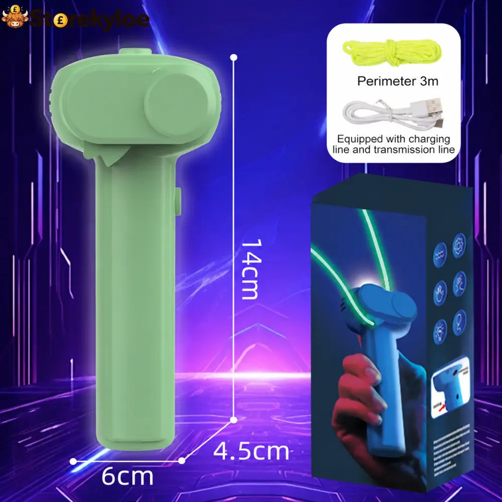 Luminous Rope Launcher - Green