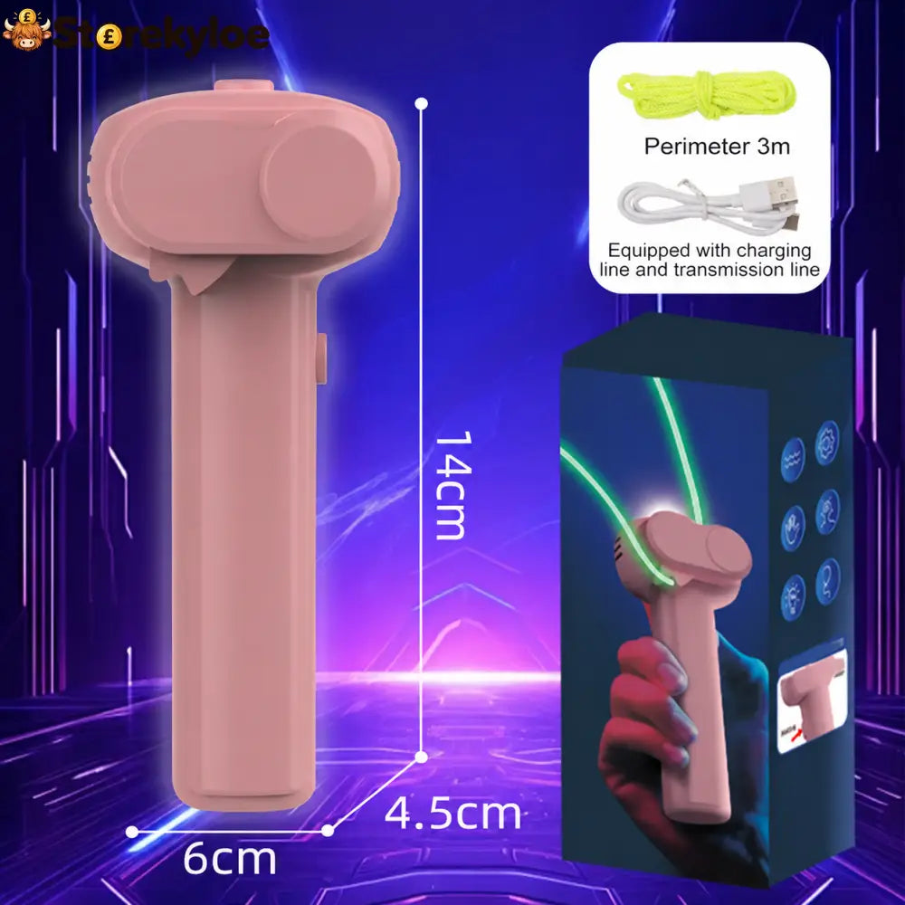 Luminous Rope Launcher - Pink