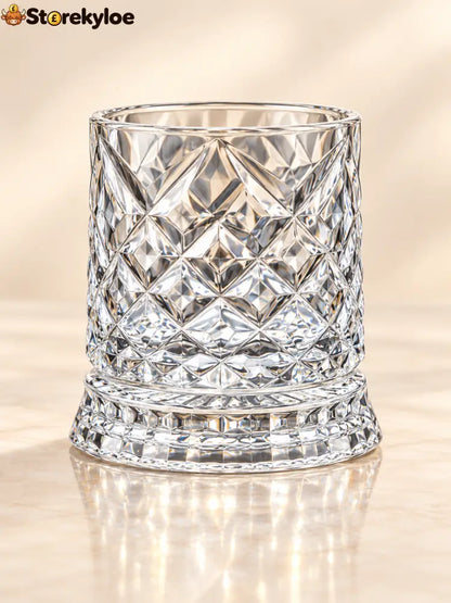 🍸Luxury 360° Spinning Crystal Glass - Berlin pattern