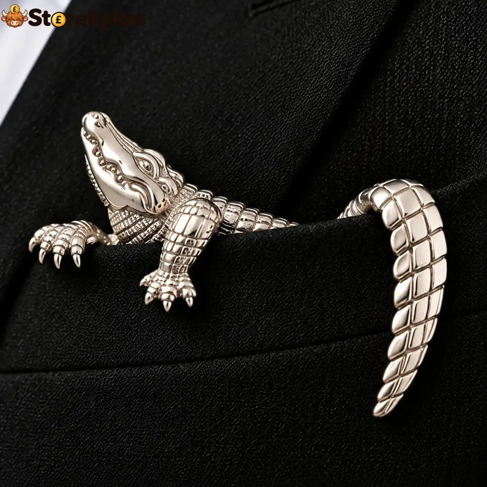 ✨ Luxury Sculpted Animal Brooch – Premium Statement Piece for Suits & Blazers