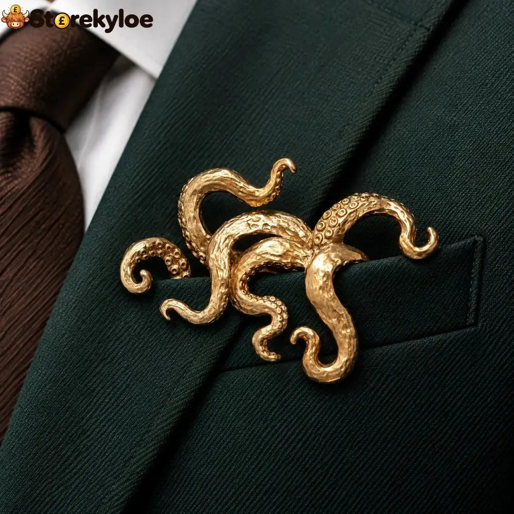✨ Luxury Sculpted Animal Brooch – Premium Statement Piece for Suits & Blazers