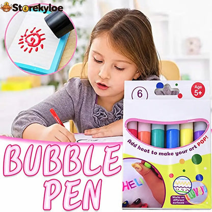 🎁🔮Magic Pen – Draw 3D with one stroke!🎄 DIY Bubble Popcorn Drawing Pens& Buy 1 Get 1 Free 🔥