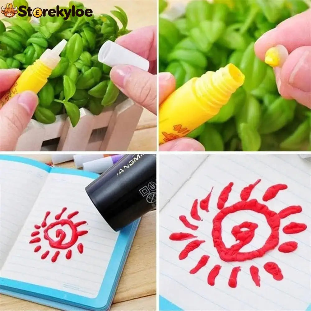 🥳🔮Magic Pen – Draw 3D with one stroke!🎄 DIY Bubble Popcorn Drawing Pens& Buy 1 Get 1 Free 🔥