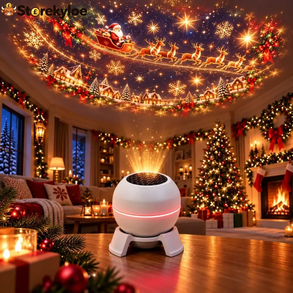 🎄 Magical Christmas Projection Night Light – Transform Any Room Into A Holiday Wonderland🔥 - Christmas