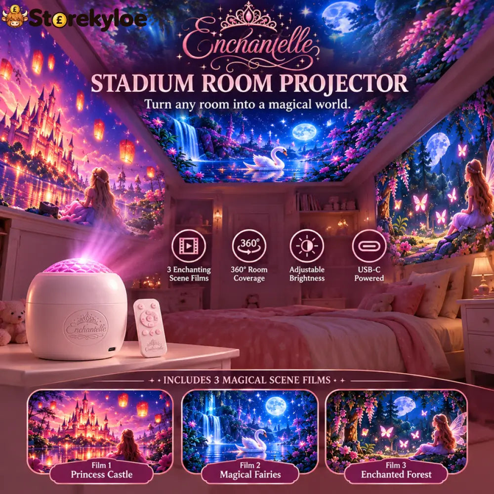 🌌✨Magical Room Projector – Turn Any Room Into a Dreamy Fantasy World🏰