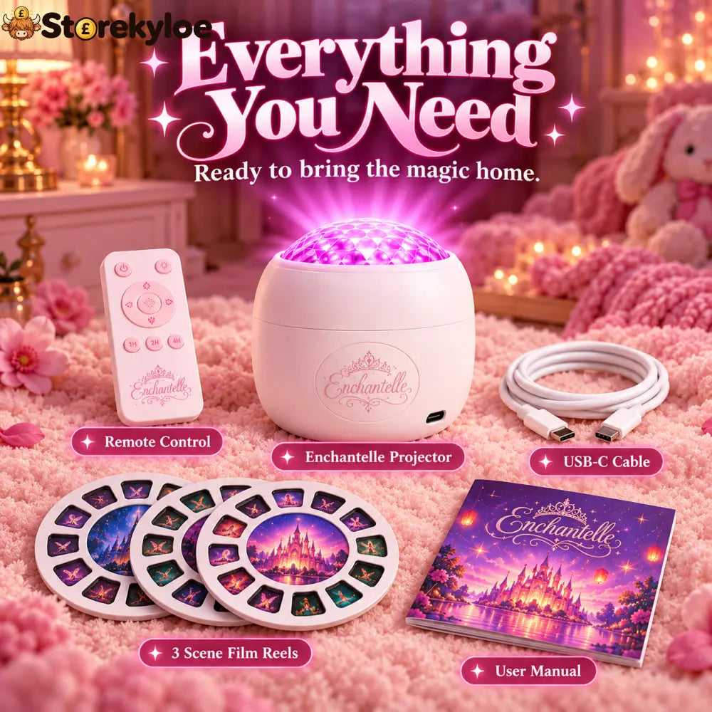 🌌✨Magical Room Projector – Turn Any Room Into a Dreamy Fantasy World🏰