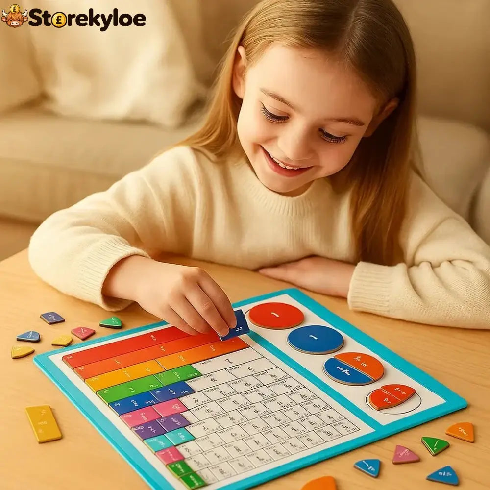 🧠Magnet Montessori Fraction Puzzle✨
