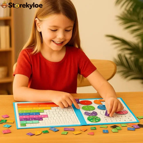 🧠Magnet Montessori Fraction Puzzle✨