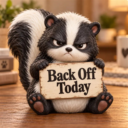 🐾🤨Sassy Animal Table Decor Funny Little Friends with Attitude