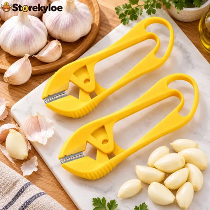 Manual Garlic Peeler With Serrated Jaws - 1 PC