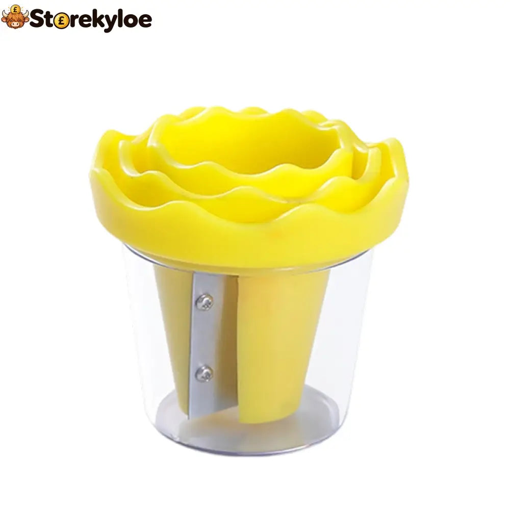 Manual Vegetable Spiralizer and Curler for Rose Flower Carving - yellow / 1 Pc - Hot Sale