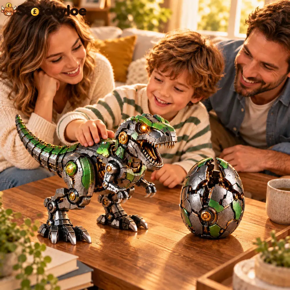 🦖🔥 Mechanical T-Rex Egg – From Mysterious Egg to Mighty Robotic Dinosaur! 🥚