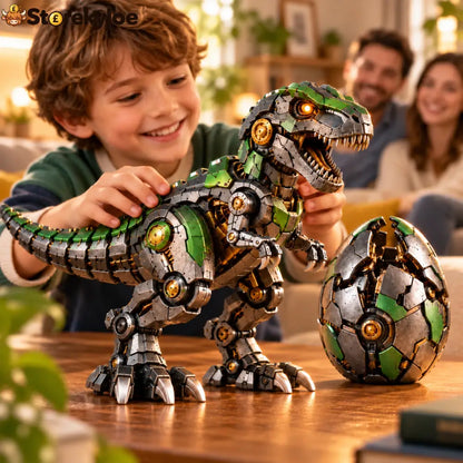 🥳🦖 Mechanical T-Rex Egg – From Mysterious Egg to Mighty Robotic Dinosaur! 🥚⚙️