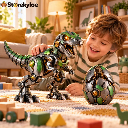 🦖🔥 Mechanical T-Rex Egg – From Mysterious Egg to Mighty Robotic Dinosaur! 🥚