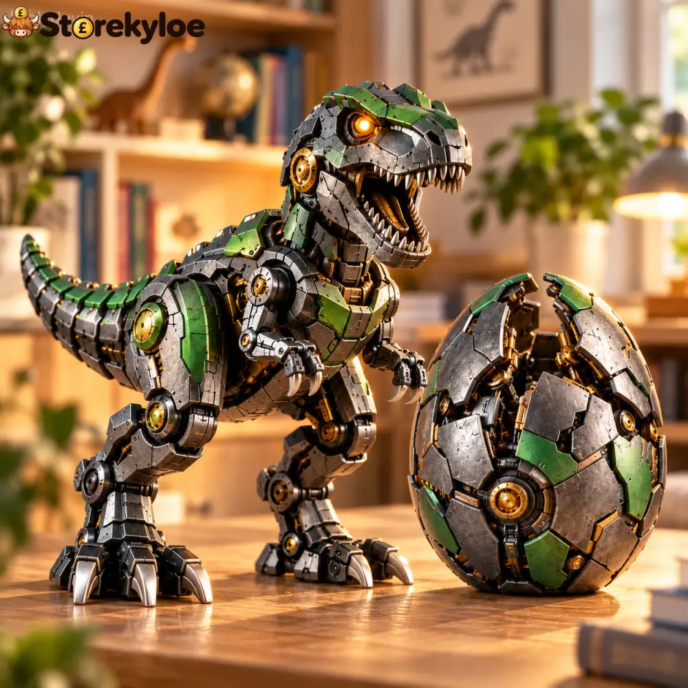 🔥⚙️🦖 Mechanical T-Rex Egg – From Mysterious Egg to Mighty Robotic Dinosaur!