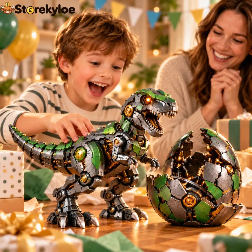 🦖🔥 Mechanical T-Rex Egg – From Mysterious Egg to Mighty Robotic Dinosaur! 🥚