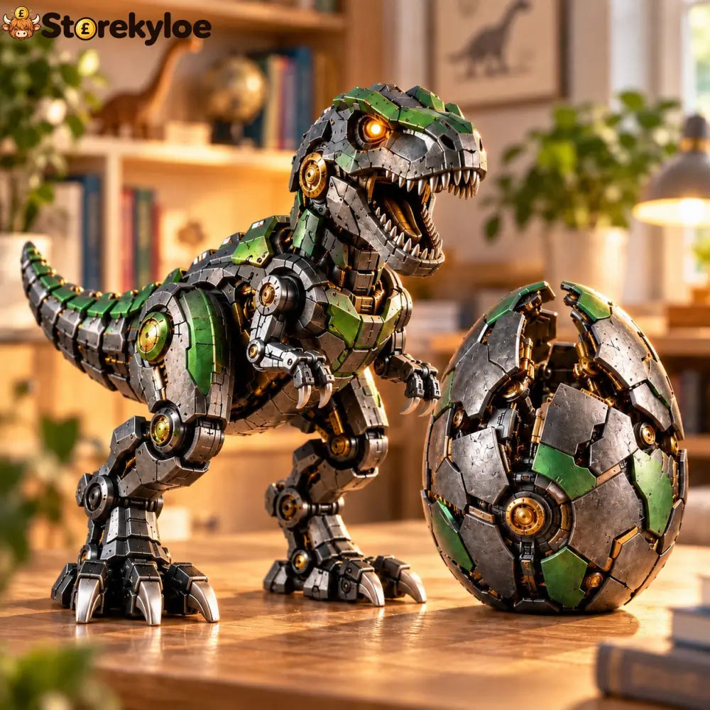 🦖🔥 Mechanical T-Rex Egg – From Mysterious Egg to Mighty Robotic Dinosaur! 🥚