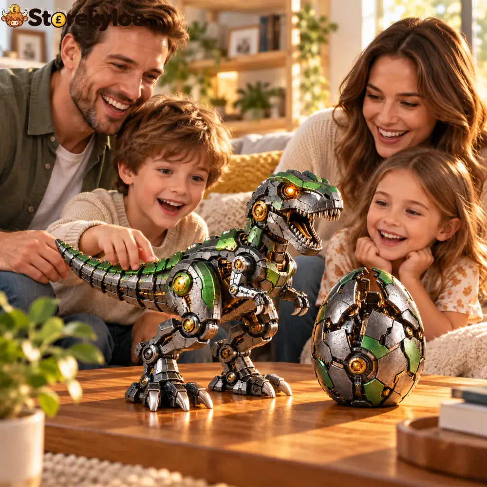 🔥⚙️🦖 Mechanical T-Rex Egg – From Mysterious Egg to Mighty Robotic Dinosaur!