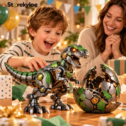 🔥⚙️🦖 Mechanical T-Rex Egg – From Mysterious Egg to Mighty Robotic Dinosaur!
