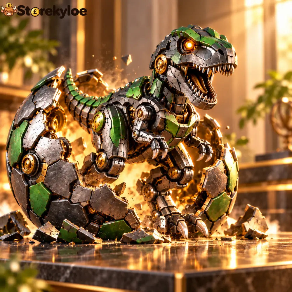 🦖🔥 Mechanical T-Rex Egg – From Mysterious Egg to Mighty Robotic Dinosaur! 🥚⚙️✨
