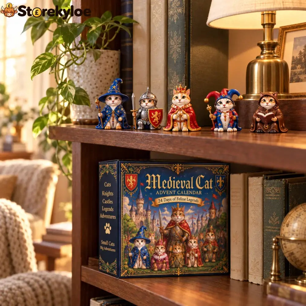 🐈🏰 Medieval Cat Advent Calendar 2026 – 24 Days Of Feline Legends