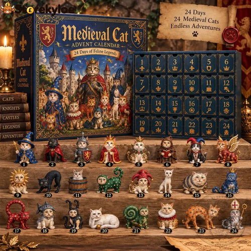 🐈🏰 Medieval Cat Advent Calendar 2026 – 24 Days Of Feline Legends