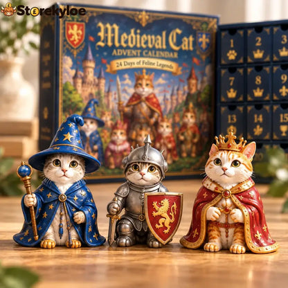 🐈🏰 Medieval Cat Advent Calendar 2026 – 24 Days Of Feline Legends
