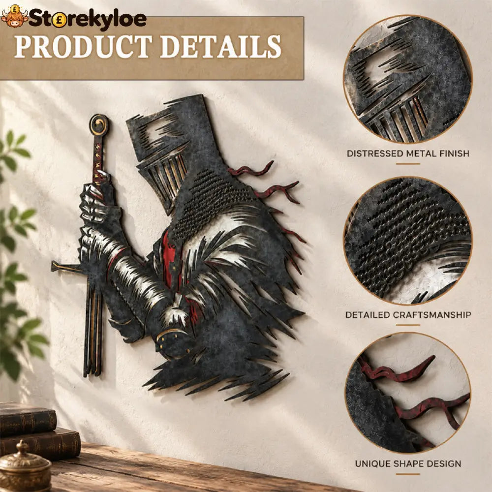 ⚔️Medieval Knight Wall Decor – The Guardian Knight - Houseware & Kitchen