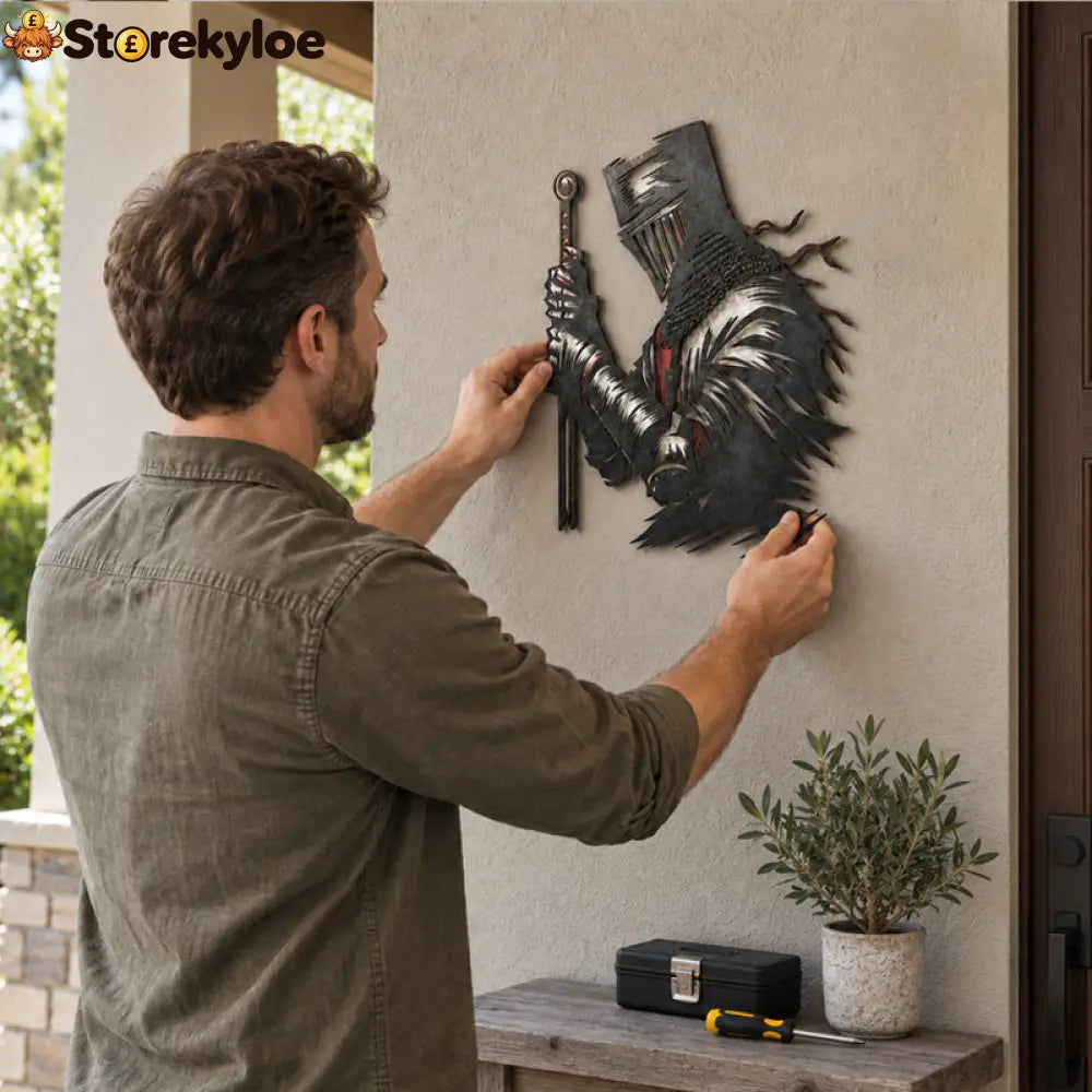 ⚔️Medieval Knight Wall Decor – The Guardian Knight - Houseware & Kitchen
