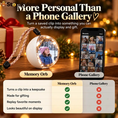 ❤️ Memory Orb ✨ Turn Your Favorite Videos Into a Gift They’ll Treasure