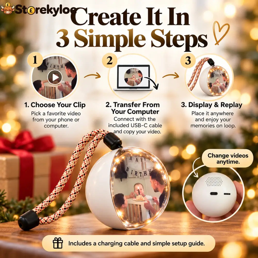 ❤️ Memory Orb ✨ Turn Your Favorite Videos Into a Gift They’ll Treasure